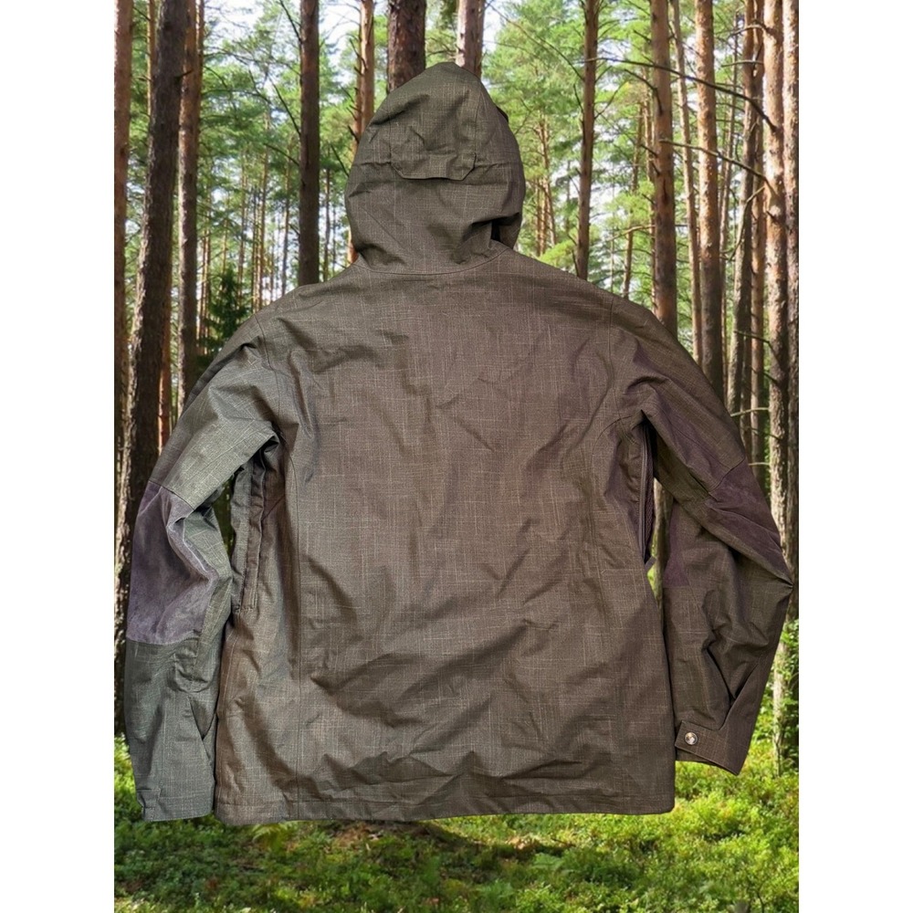 Burton Ronin Outerwear Mens Large Olive DryRide Field Jacket Hooded Utility - Picture 12 of 12
